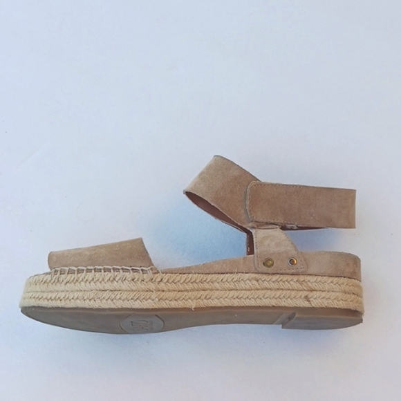 SARTO Women's Tan Espadrille Sandals - Picture 2 of 7